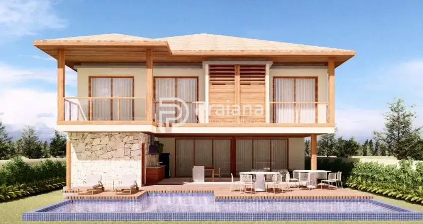 TERRENO A VENDA EM ALPHAVILLE GUARAJUBA COM ALVARÁ DE CONSTRUÇÃO E PROJETO ARQUITETÔNICO