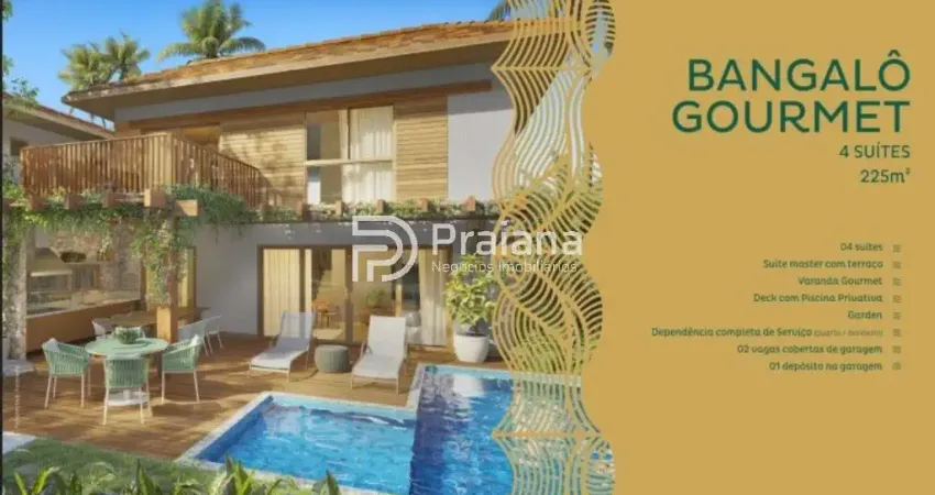 Casa em condomínio fechado com 4 quartos à venda na Avenida praia de Itacimirim, 6, Itacimirim, Camaçari