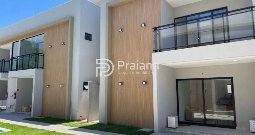 Belíssimo village à venda em Vilas do Atlântico, Lauro de Freitas-BA: 3 quartos, 2 suítes, 1 sala, 3 banheiros, 2 vagas, 140 m²!