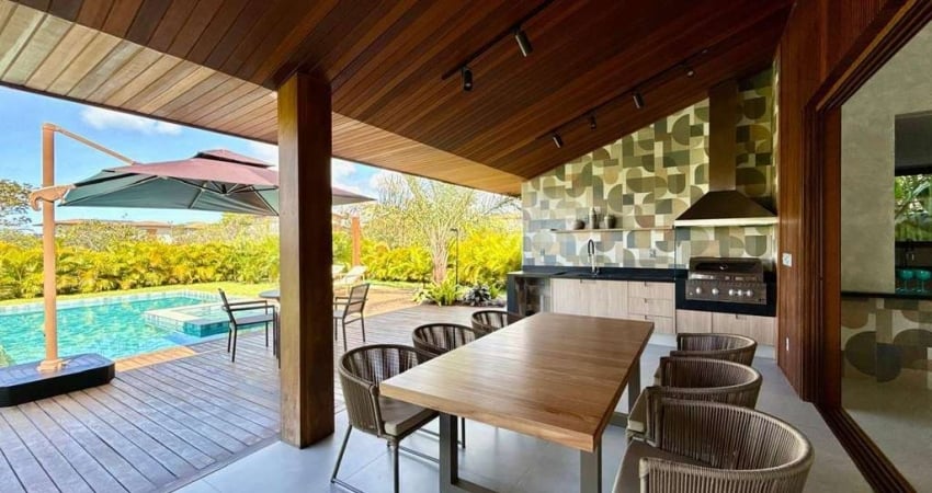 Casa a venda em Praia do Forte Condomínio Praia Bella, Mata de São João-BA: 5 quartos, 5 suítes, 283,63 m² - Imperdível!