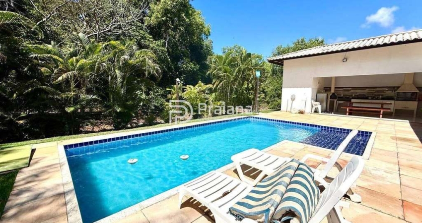 Linda casa térrea com 4 suítes a venda  e locação anual Condomínio Quinta das Lagoas em Itacimirim