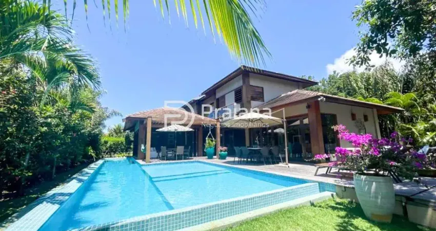 CASA A VENDA EM PRAIA DO FORTE COM 5 SUÍTES| CONDOMÍNIO ILHA DOS PÁSSAROS