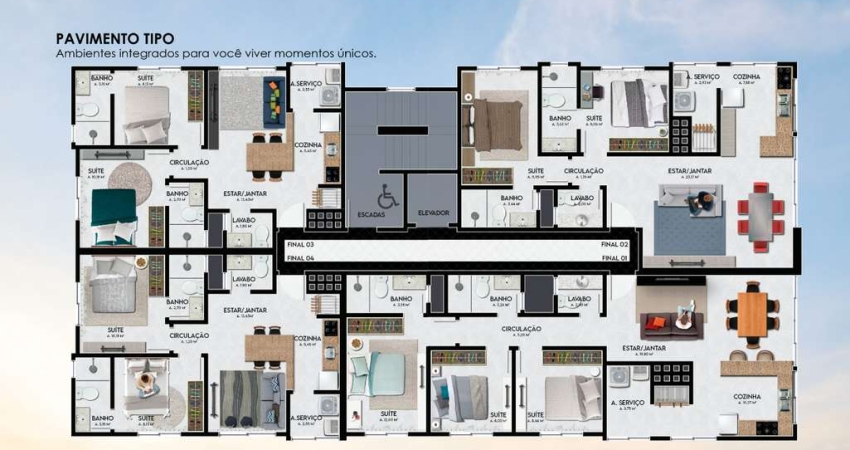 Apartamento em Zona Nova