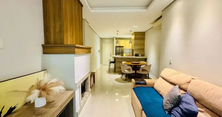 2 dormitórios mobiliado, com churrasqueira e lareira junto a sogipa