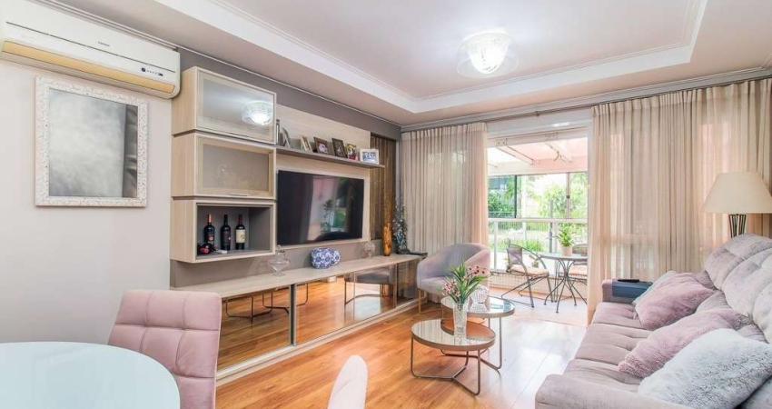 Apartamento Garden com 107m² e 3 dormitórios, 1 suíte, 2 vagas