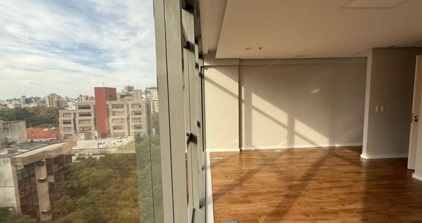 Sala comercial c/garagem coberta e depósito no Moinhos Chroma