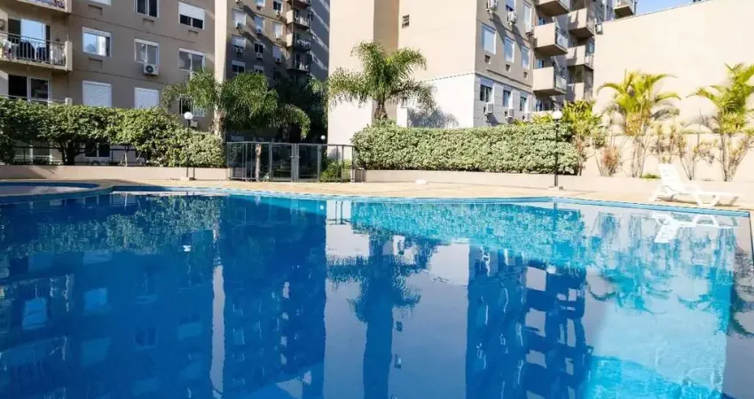 Apartamento com 03 quartos e 01 vaga escriturada no bairro camaquã