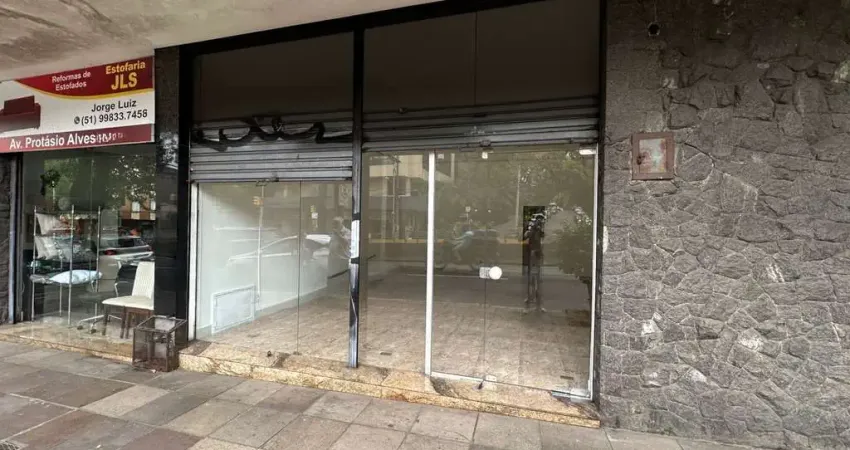 Loja comercial para locação na avenida protasio alves – porto alegre