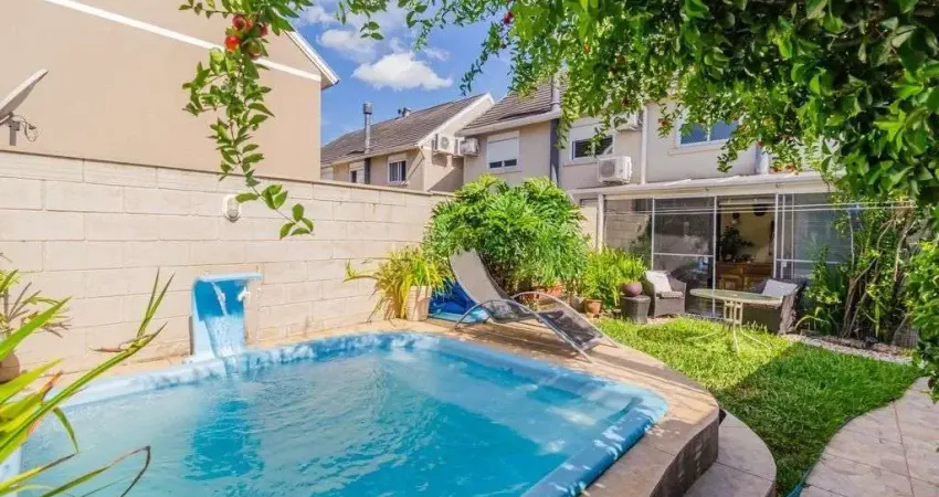 Casa em condomínio 4 dormitórios com suíte no lindoia - porto alegre