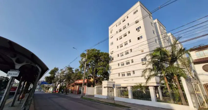 Apartamento no teresopolis, 2 dormitorios, sala, cozinha, banheiro e 1 garagem.