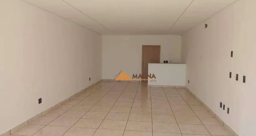 Salão para alugar, 58 m² por r$ 3.890,00/mês - jardim irajá - ribeirão preto/sp