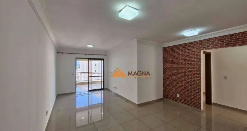 Apartamento com 3 suites, 120 m² - venda por r$ 720.000 ou aluguel por r$ 4.249/mês - jardim botânico - ribeirão preto/sp