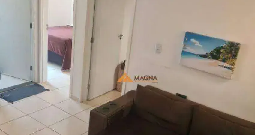 Apartamento com 2 quartos para alugar, 40 m² por R$ 1.607/mês - Recreio das Acácias - Ribeirão Preto/SP