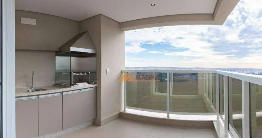 Apartamento com 3 quartos sendo 1 suíte para alugar, 93 m² por r$ 5.245/mês - quinta da primavera - ribeirão preto/sp