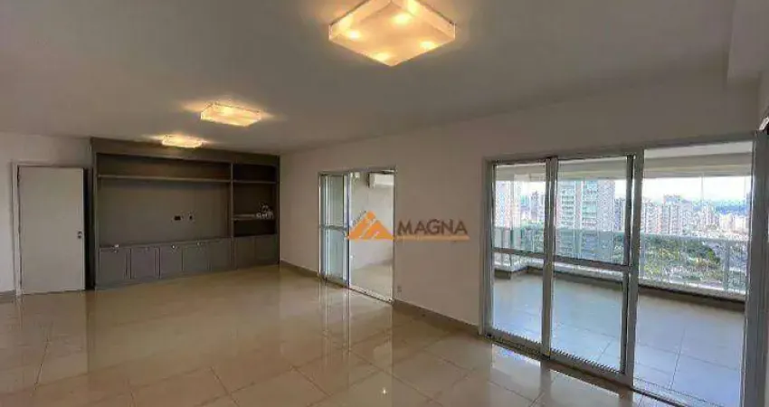 Apartamento com 3 suítes para alugar, 227 m² por r$ 10.474/mês - jardim botânico - ribeirão preto/sp