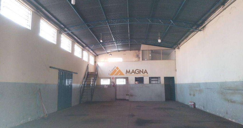 Salão para alugar, 300 m² - Vila Tibério - Ribeirão Preto/SP