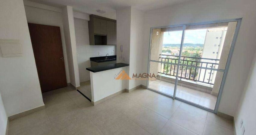 Apartamento com 1 quarto para alugar, 40 m² por R$ 2.181/mês - Ribeirânia - Ribeirão Preto/SP