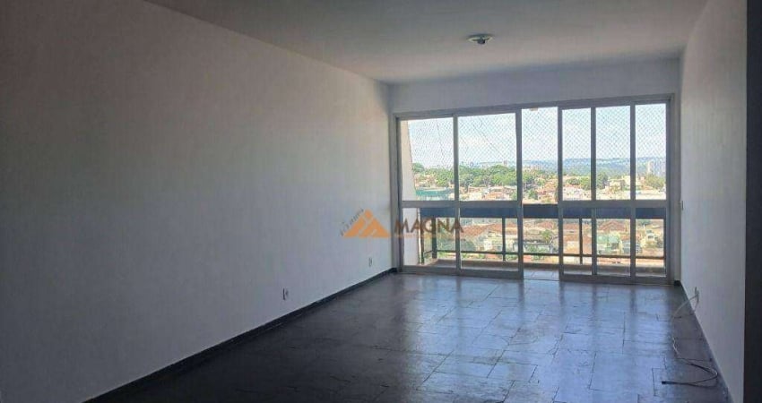 Apartamento com 3 quartos para alugar, 129 m² por R$ 3.115/mês - Centro - Ribeirão Preto/SP