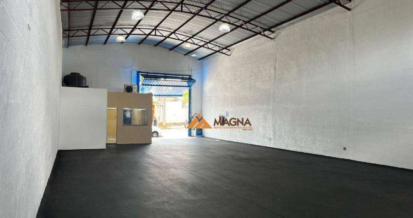 Galpão para alugar, 275 m² por R$ 4.987,71/mês - Lagoinha - Ribeirão Preto/SP