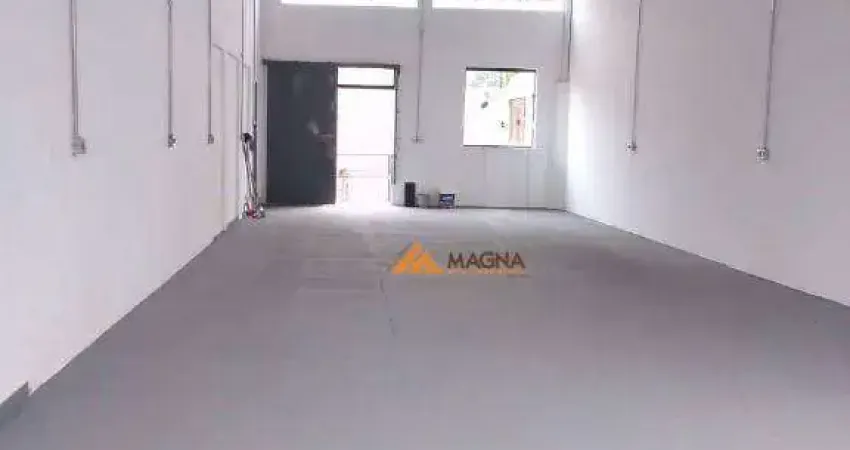 Salão para alugar, 160 m² por r$ 2.719,14/mês - jardim paulistano - ribeirão preto/sp