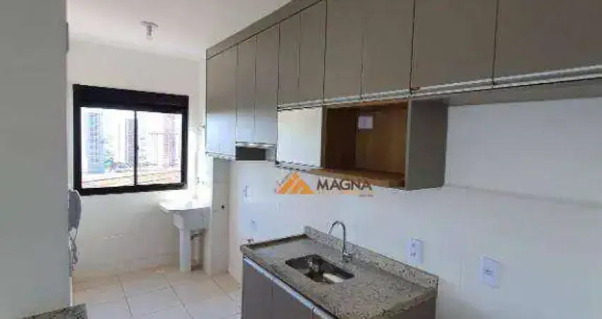 Apartamento com 2 quartos para alugar, 55 m² por R$ 2.970/mês - Jardim Olhos D'Água - Ribeirão Preto/SP