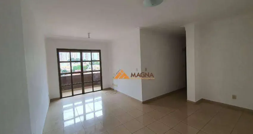Apartamento com 3 quartos, 110 m² - venda por R$ 640.000 ou aluguel por R$ 4.236/mês - Santa Cruz do José Jacques - Ribeirão Preto/SP