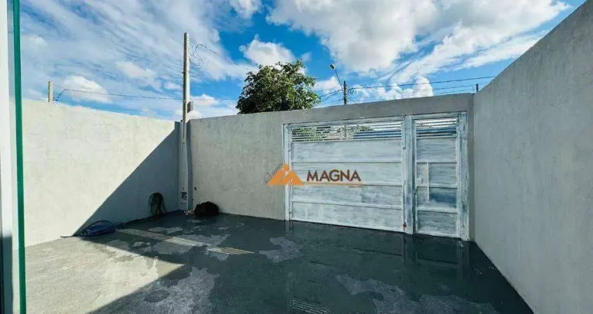 Casa com 2 dormitórios à venda, 63 m² por R$ 308.000,00 - Parque das Oliveiras - Ribeirão Preto/SP