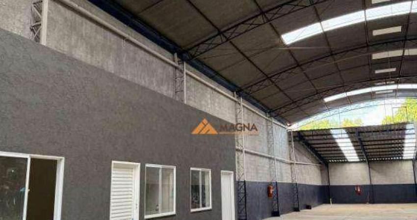 Galpão para alugar, 623 m² por R$ 7.016,86/mês - Jardim Salgado Filho - Ribeirão Preto/SP