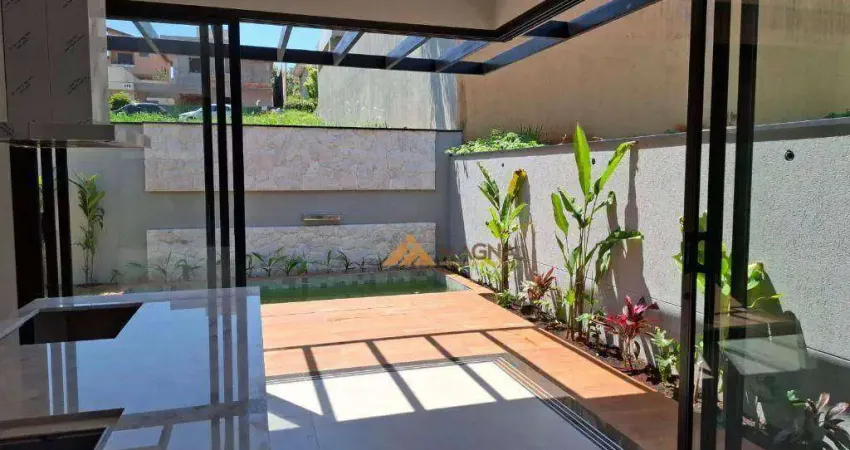 Casa com 4 dormitórios à venda, 200 m² por R$ 1.950.000,00 - Condomínio Terras de Siena - Ribeirão Preto/SP