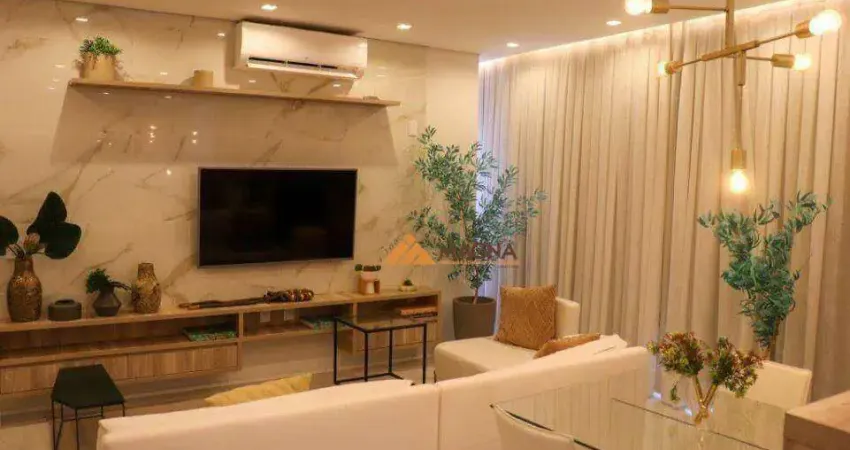 Apartamento com 1 quarto Varanda do Botânico,à venda, 54 m² por R$ 590.000 - Jardim Botânico - Ribeirão Preto/SP