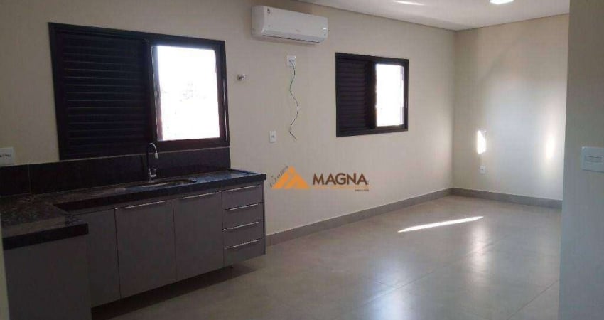 Kitnet com 1 dormitório para alugar, 34 m² por R$ 1.700,00/mês - Iguatemi - Ribeirão Preto/SP