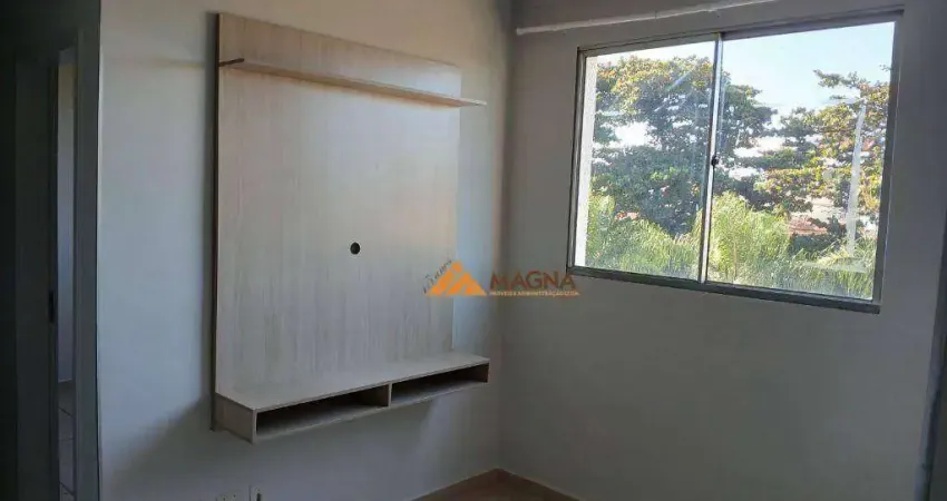 Apartamento com 2 quartos para alugar, 45 m² por R$ 1.657/mês - Sumarezinho - Ribeirão Preto/SP