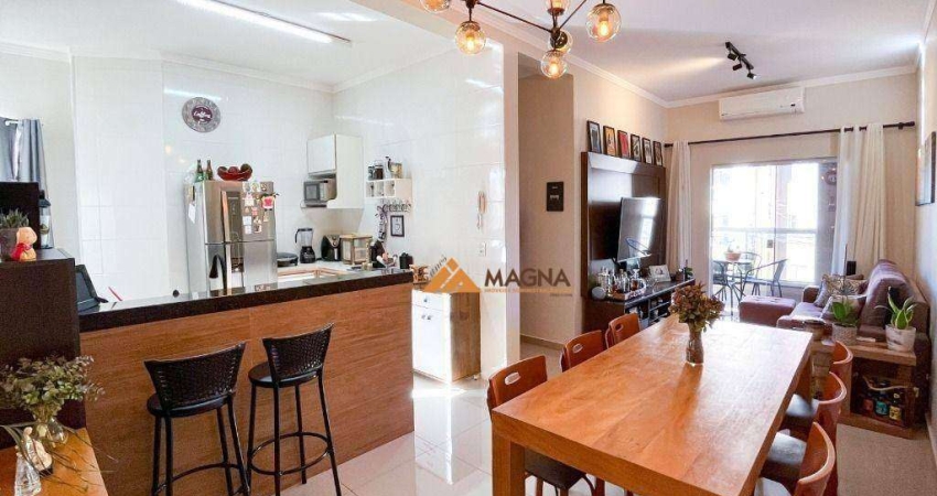 Apartamento com 2 dormitórios à venda, 77 m² por R$ 435.000,00 - Jardim Botânico - Ribeirão Preto/SP