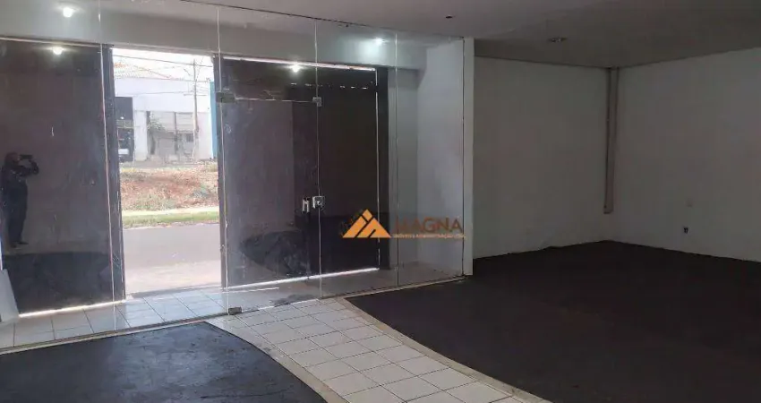 Salão Comercial para alugar, 120 m² por R$ 2.307/mês - Independência - Ribeirão Preto/SP