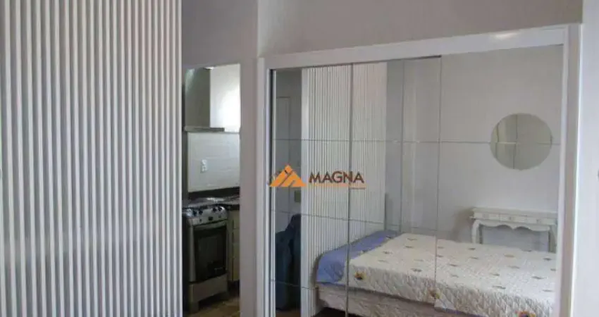 Kitnet mobiliada com 1 quarto, 35 m² - venda por r$ 205.000 ou aluguel por r$ 2.110/mês - centro - ribeirão preto/sp