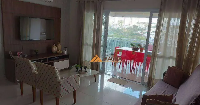 Apartamento com 3 dormitórios à venda, 144 m² por r$ 1.050.000,00 - jardim botânico - ribeirão preto/sp