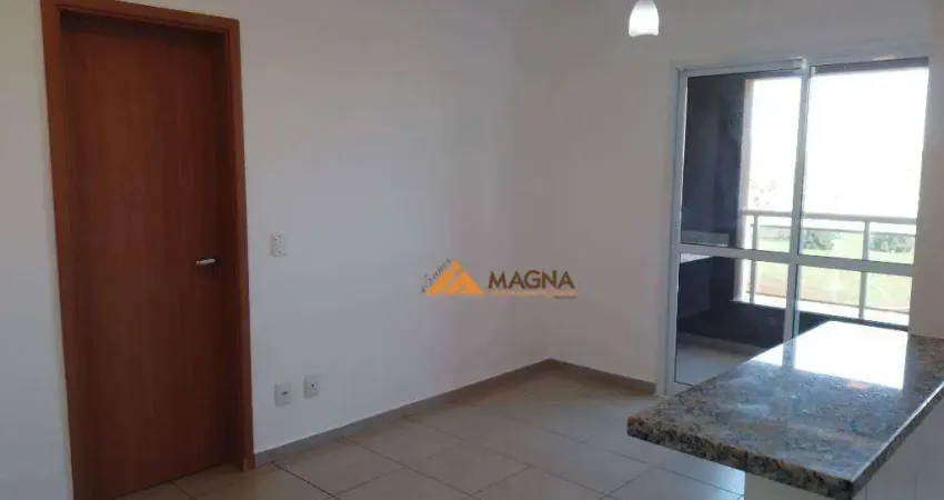 Apartamento com 1 quarto suíte para alugar, 44 m² por r$ 2.408/mês - jardim nova aliança - ribeirão preto/sp