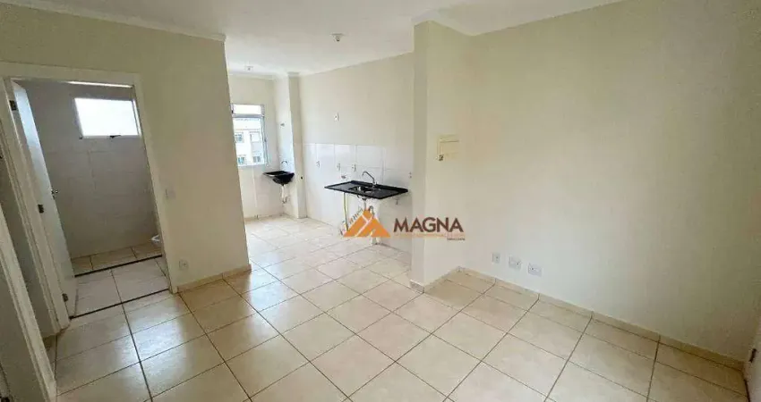 Apartamento à venda, 46 m² por r$ 160.000,00 - jardim itaú - ribeirão preto/sp
