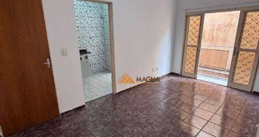 Apartamento com 1 quarto para alugar, 43 m² por r$ 1.400/mês - jardim paulistano - ribeirão preto/sp