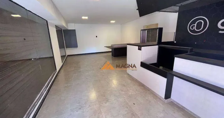 Salão para alugar, 159 m² por r$ 5.330/mês - centro - ribeirão preto/sp
