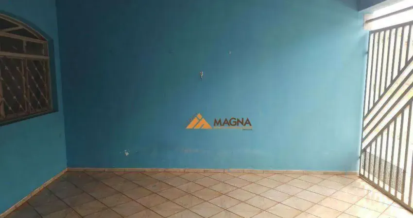 Casa com 2 quartos sendo 1 suíte para alugar, 105 m² por r$ 1.041/mês - ipiranga - ribeirão preto/sp