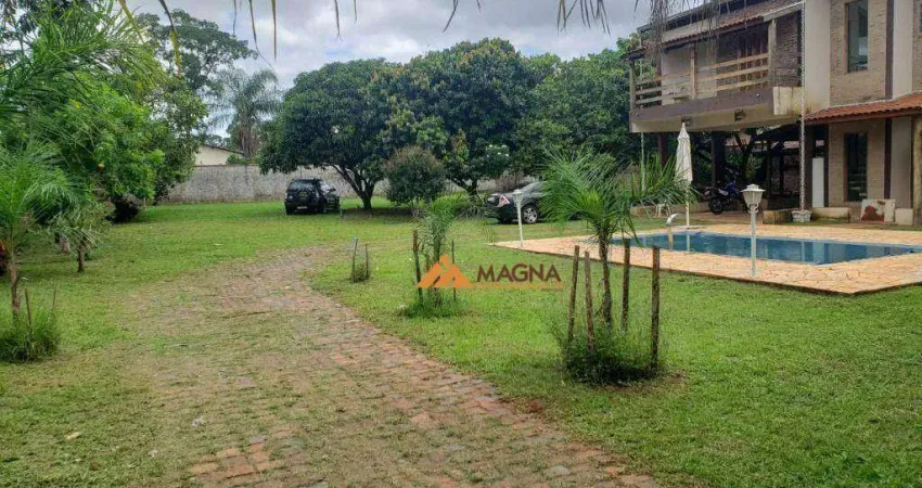 Chácara com 3 dormitórios à venda, 2000 m² por r$ 950.000,00 - jardim ouro branco - ribeirão preto/sp