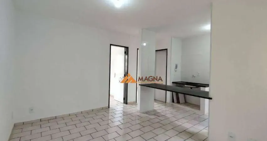 Apartamento com 2 dormitórios à venda, 46 m² por r$ 125.000,00 - residencial das américas - ribeirão preto/sp