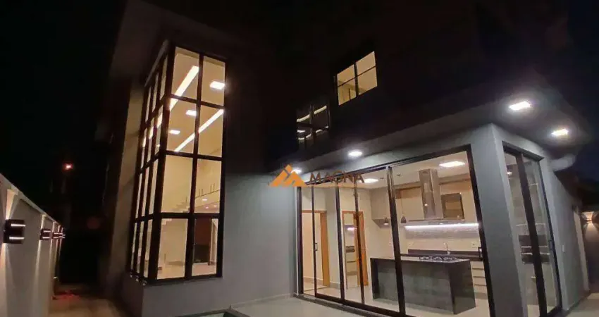 Sobrado com 4 dormitórios à venda, 279 m² por r$ 1.850.000,00 - portal da mata - ribeirão preto/sp