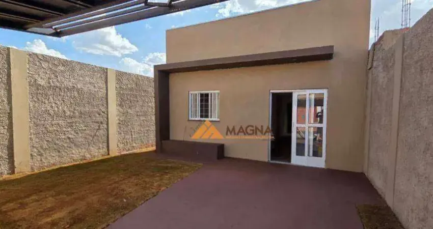 Casa com 3 dormitórios à venda, 69 m² por r$ 333.333,33 - parque das gaivotas - ribeirão preto/sp