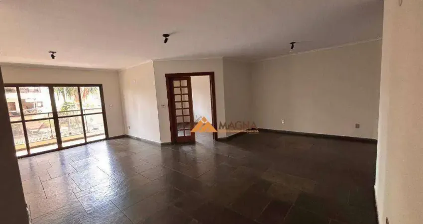 Apartamento com 3 dormitórios, 188 m² - venda por r$ 550.000,00 ou aluguel por r$ 3.900,00/mês - centro - ribeirão preto/sp