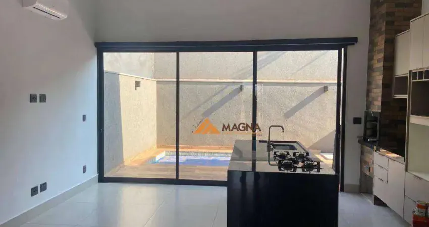 Casa com 3 suítes para alugar, 149 m² por r$ 6.357/mês - terras de bonfim - ribeirão preto/sp