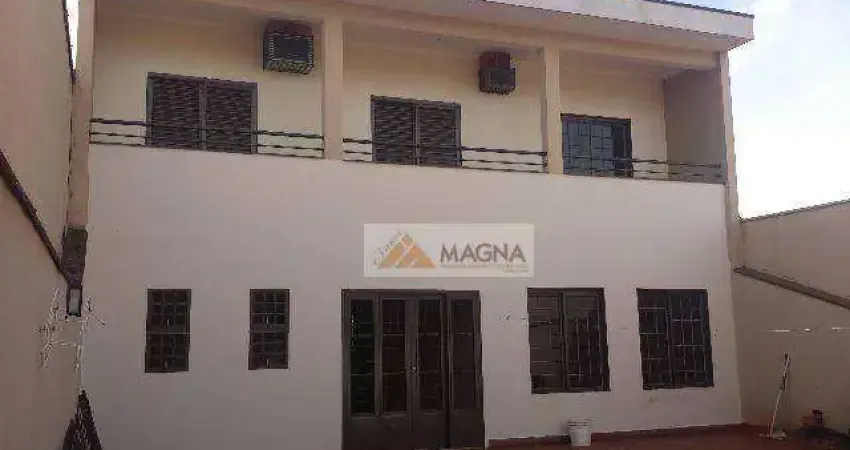 Sobrado residencial à venda, Ipiranga, Ribeirão Preto - SO0224.