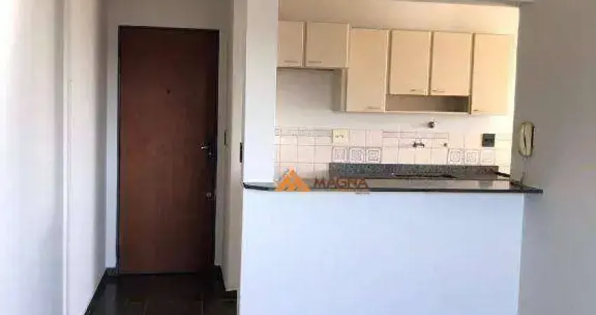 Apartamento com 1 quarto, 43 m² - venda por R$ 250.000 ou aluguel por R$ 1.872/mês - Vila Seixas - Ribeirão Preto/SP