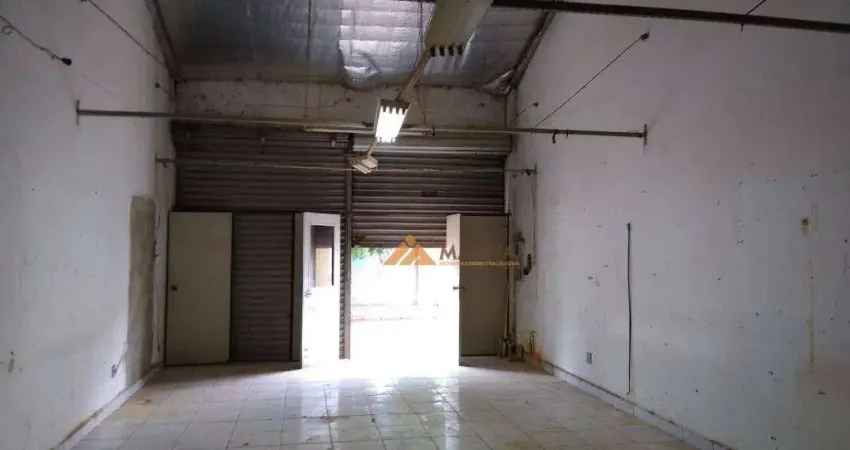 Salão para alugar, 60 m² por r$ 1.583,00/mês - campos elíseos - ribeirão preto/sp